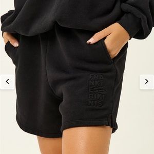 FRANKIES BIKINIS - BURL HIGH WAIST SWEAT SHORT